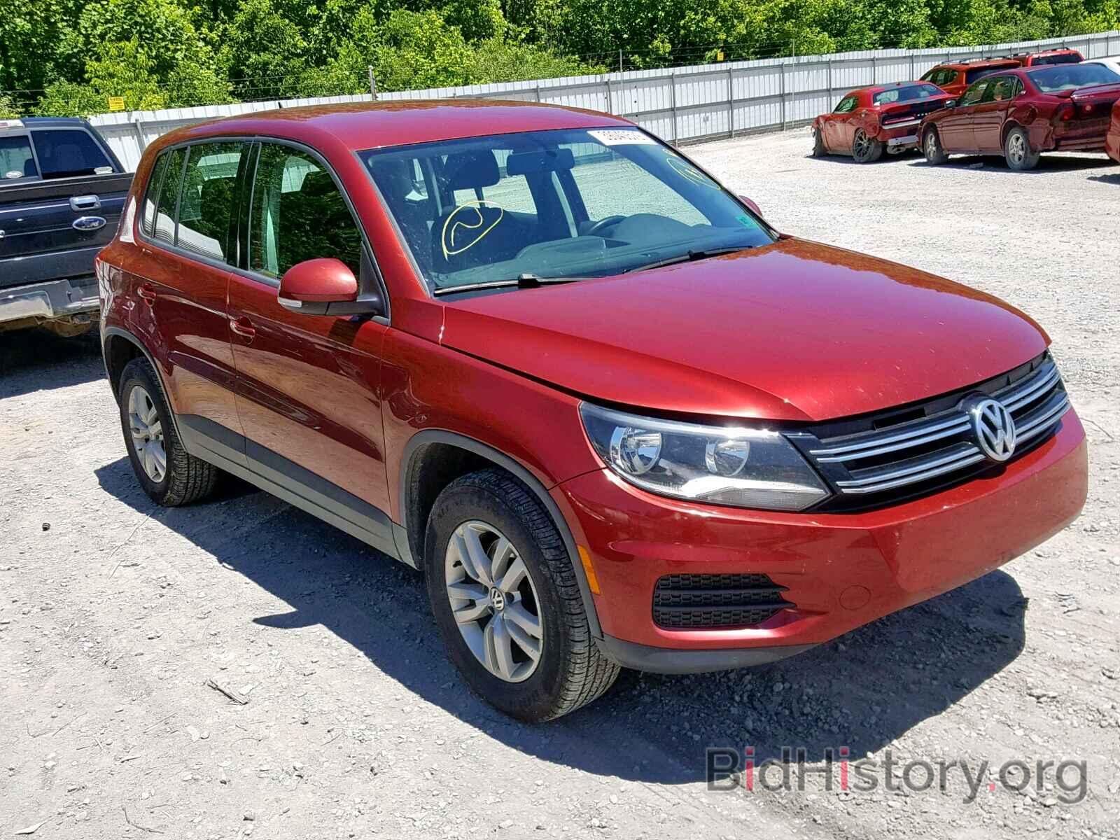 Фотография WVGBV3AX6EW116004 - VOLKSWAGEN TIGUAN S 2014