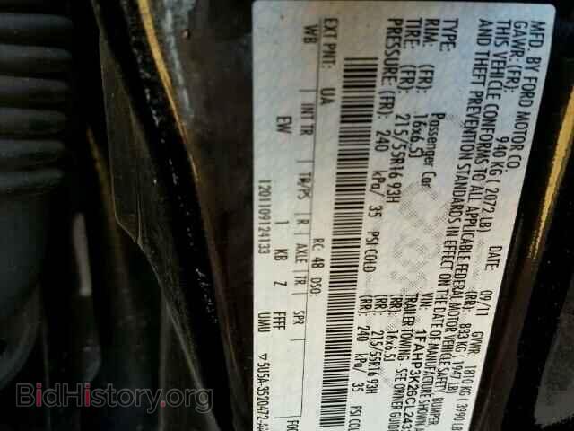 2012 FORD FOCUS - VIN: 1FAHP3K26CL243206 - Photo 10