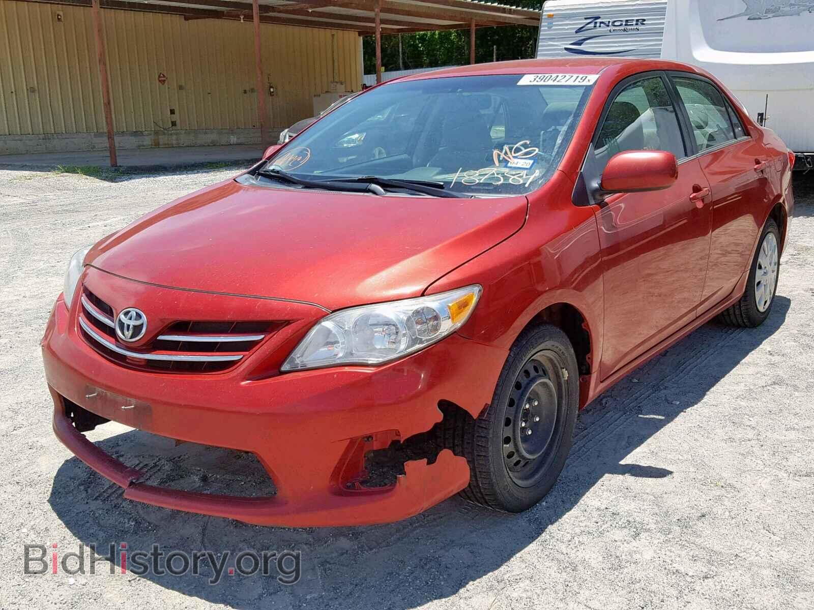 2013 TOYOTA COROLLA - VIN: 5YFBU4EE2DP187584 - Фото 2
