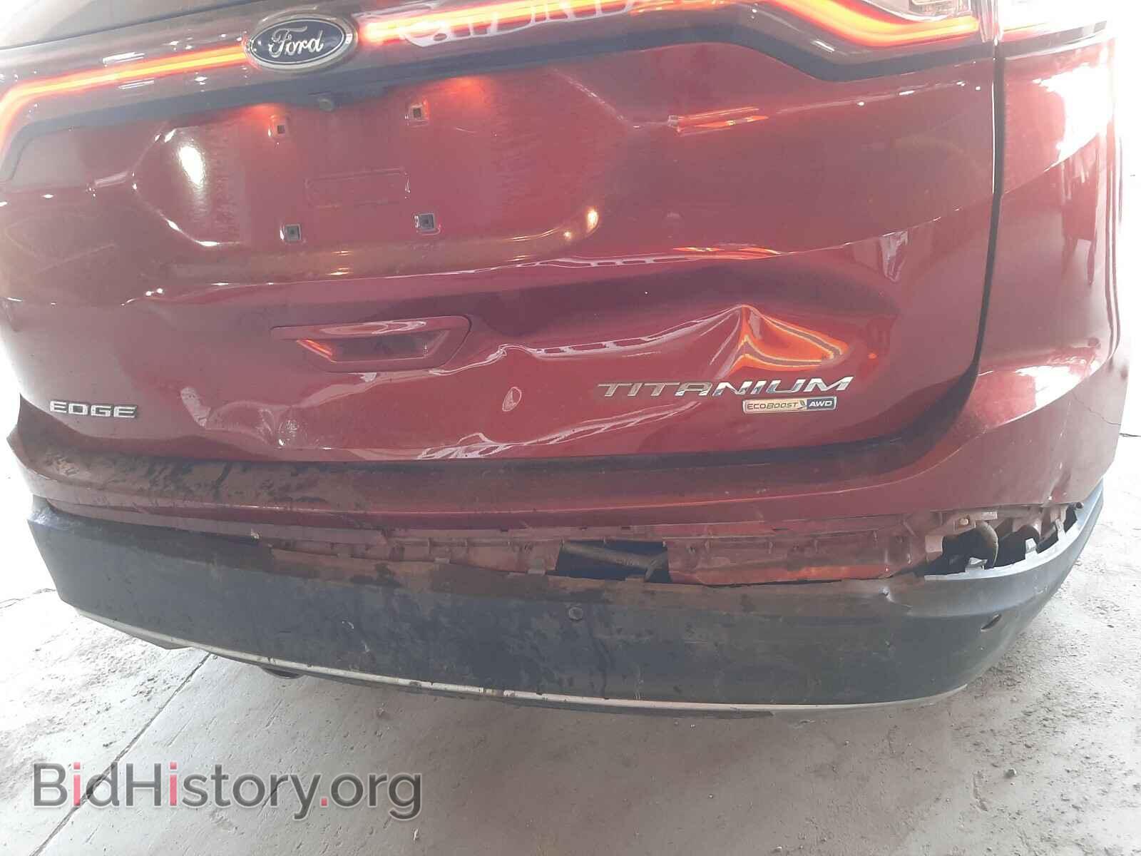 2015 FORD EDGE - VIN: 2FMTK4K92FBB35638 - Фото 9
