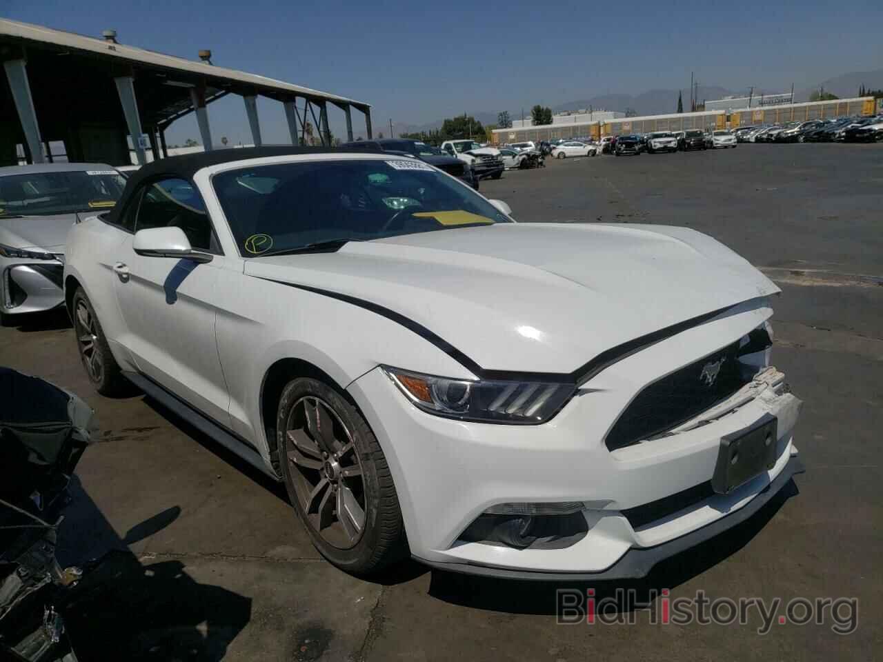 Photo 1FATP8UH8G5257448 - FORD MUSTANG 2016