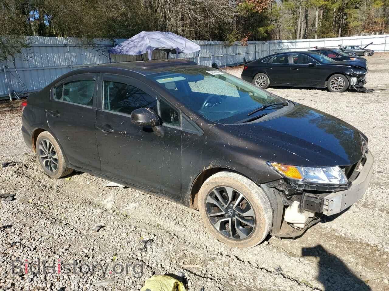 2013 HONDA CIVIC - VIN: 2HGFB2F84DH505488 - Фото 4