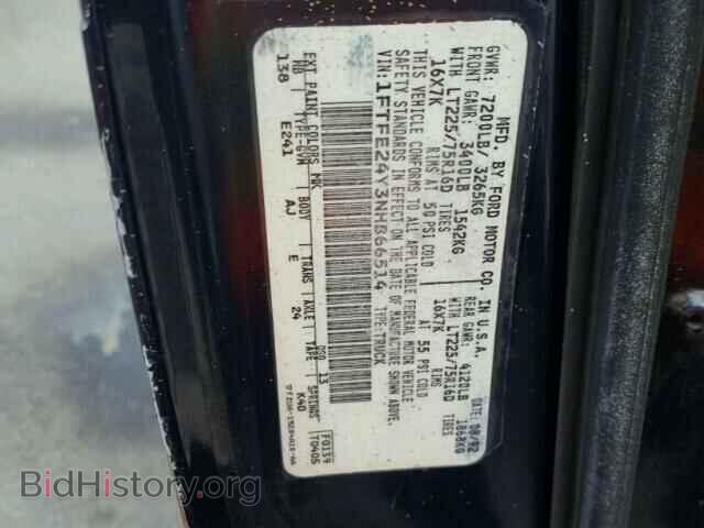 1992 FORD ECONOLINE - VIN: 1FTFE24Y3NHB66514 - Photo 9