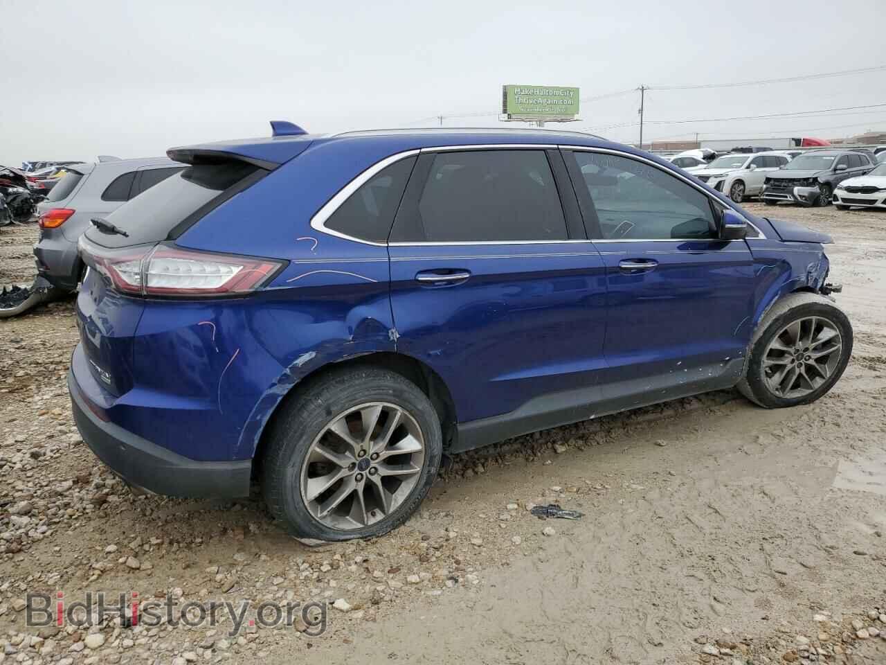 2015 FORD EDGE - VIN: 2FMTK3K91FBC38916 - Фото 3