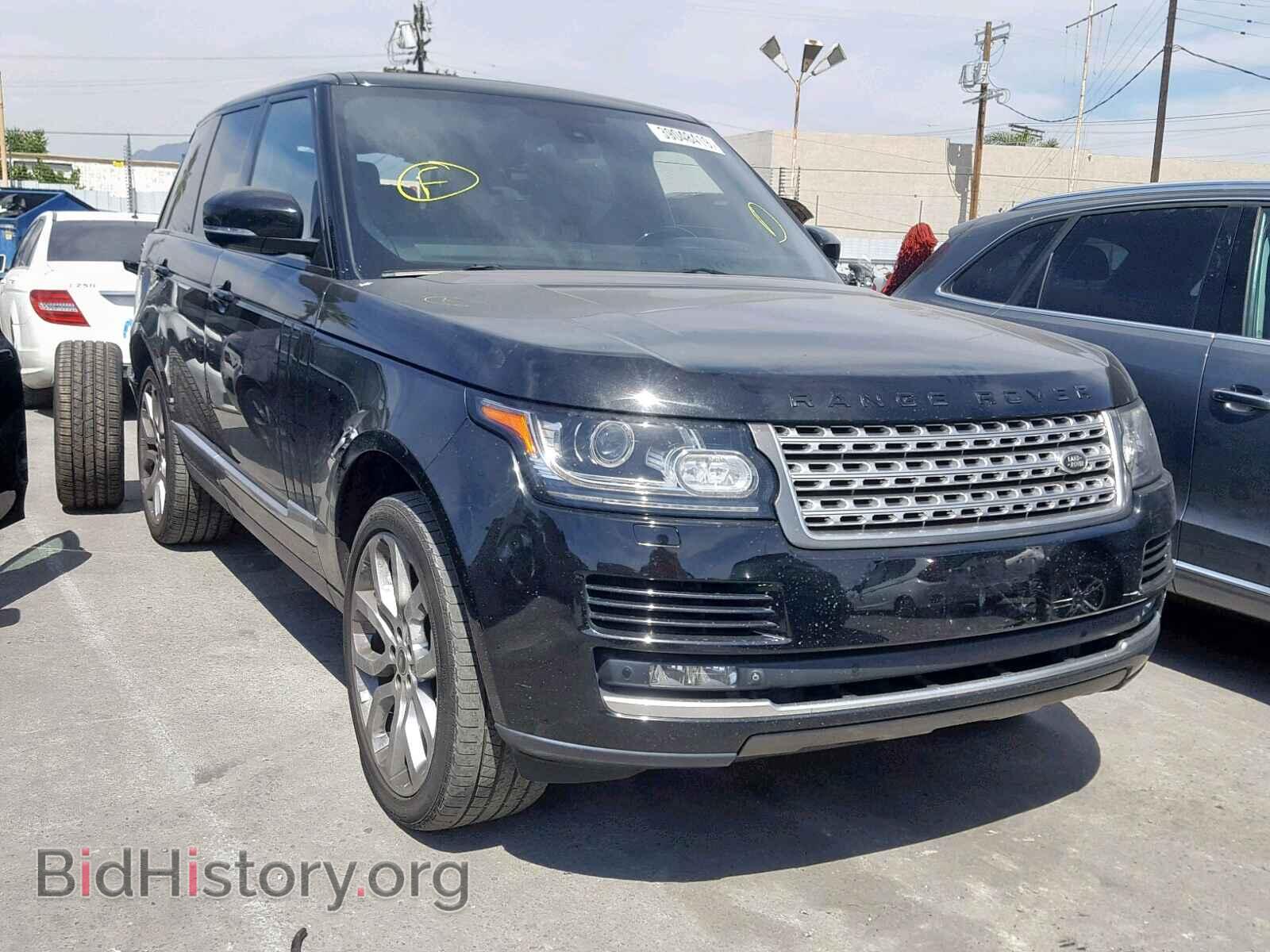 Photo SALGS2VFXEA126586 - LAND ROVER RANGE ROVE 2014