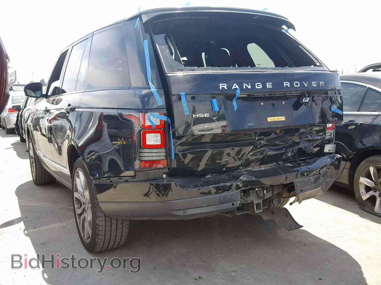 2014 LAND ROVER RANGE ROVE - VIN: SALGS2VFXEA126586 - Фото 3