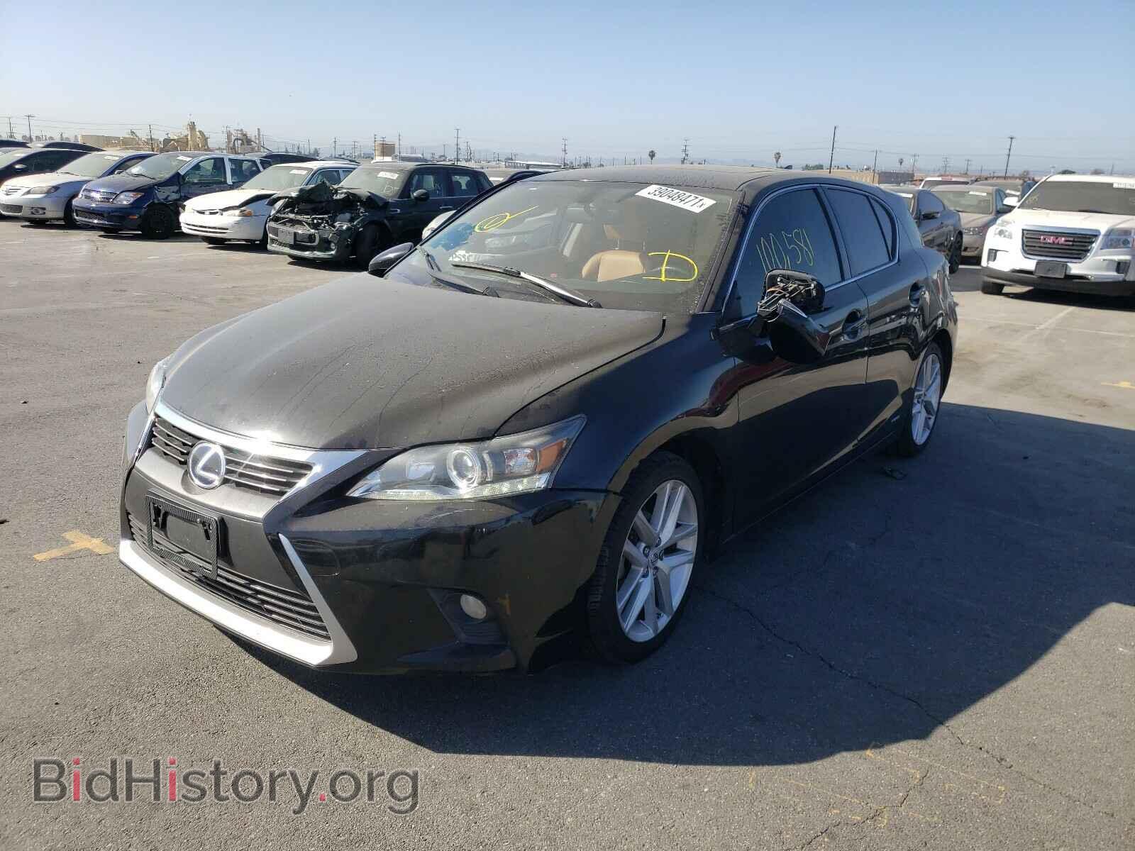 2014 LEXUS CT 200 - VIN: JTHKD5BH7E2187888 - Фото 2