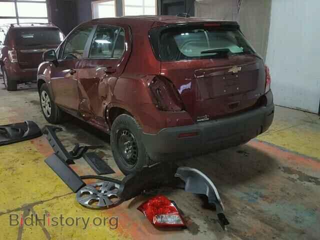 2016 CHEVROLET TRAX - VIN: 3GNCJKSB3GL153612 - Фото 3