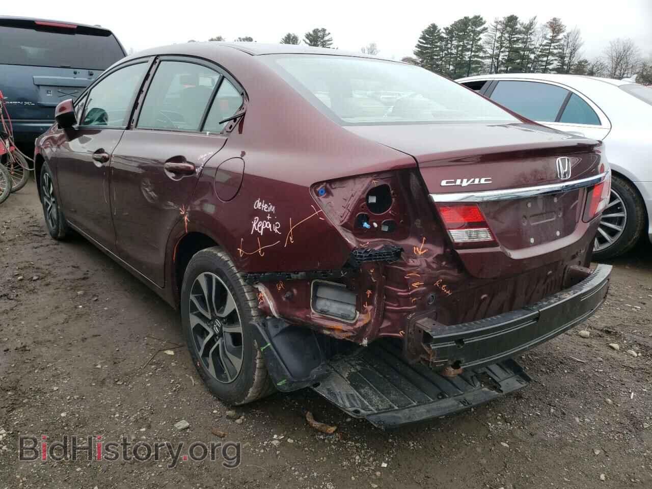 2013 HONDA CIVIC - VIN: 19XFB2F89DE008866 - Фото 3