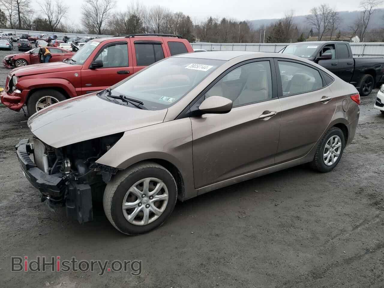 Photo KMHCT4AEXDU407808 - HYUNDAI ACCENT 2013
