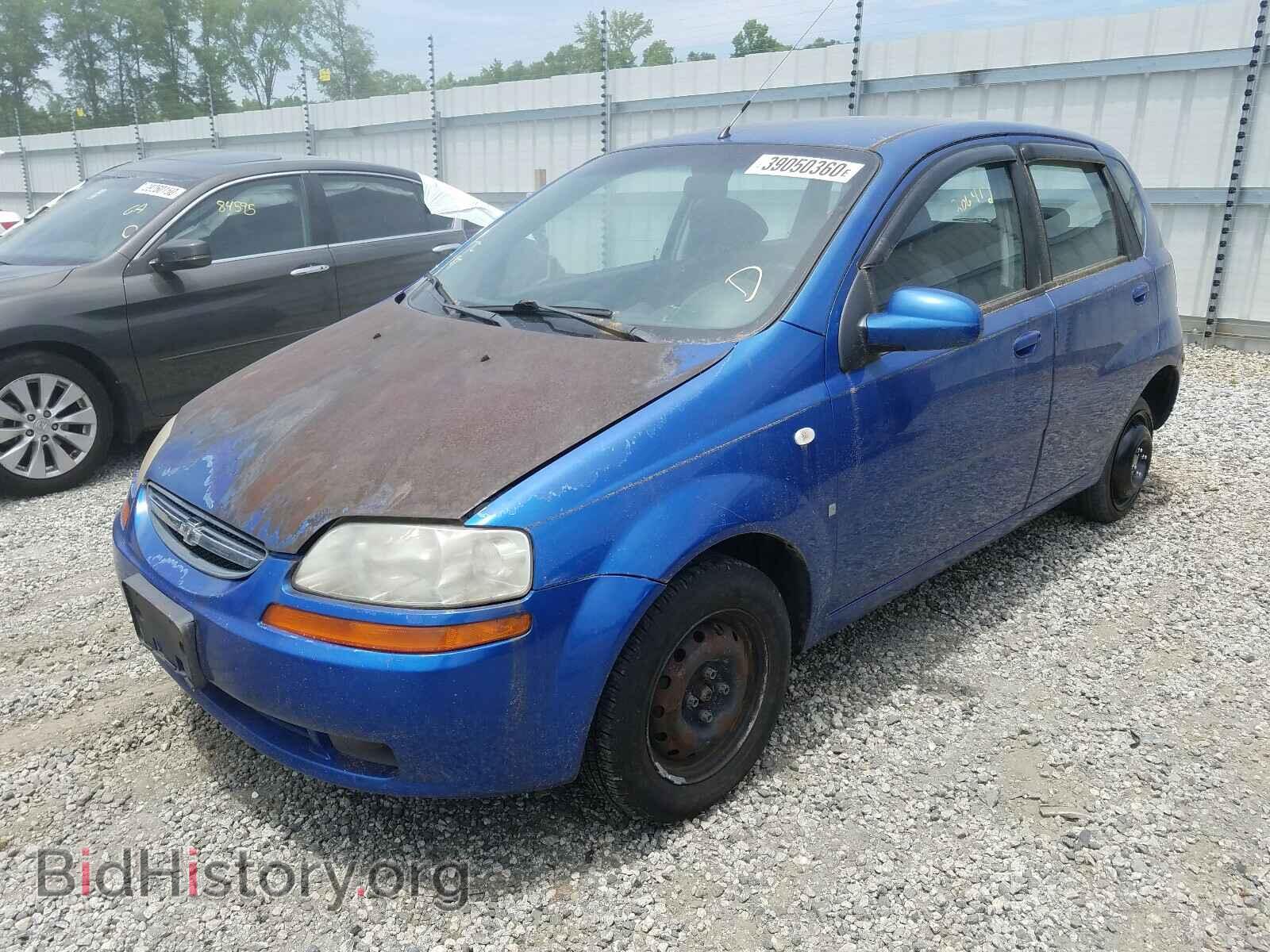 2007 CHEVROLET AVEO - VIN: KL1TD66647B743766 - Фото 2