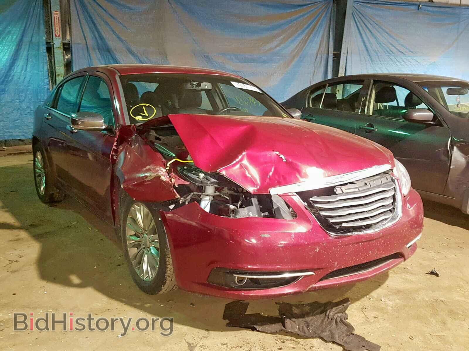 Фотография 1C3CCBCB7CN304905 - CHRYSLER 200 2012