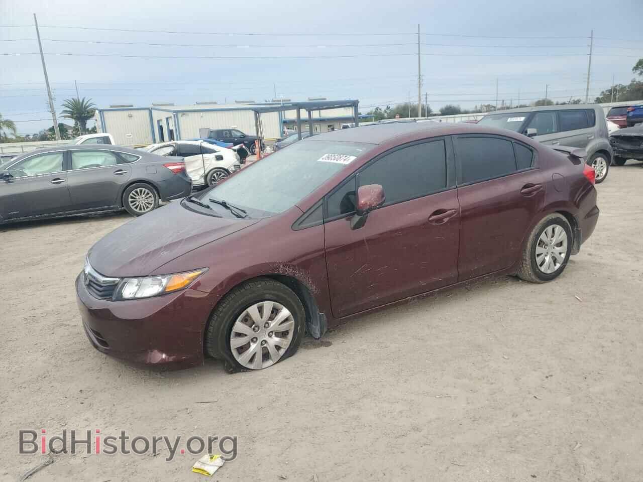 Фотография 19XFB2F5XCE103473 - HONDA CIVIC 2012