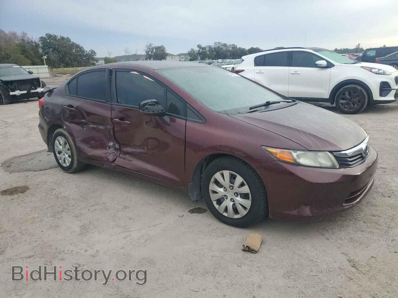 2012 HONDA CIVIC - VIN: 19XFB2F5XCE103473 - Фото 4