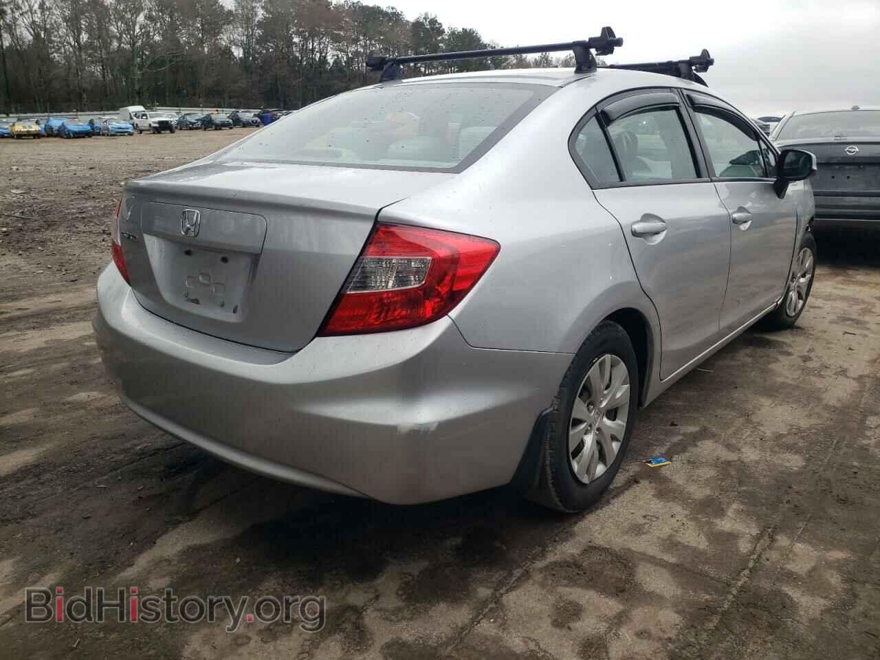 2012 HONDA CIVIC - VIN: 19XFB2F59CE348619 - Фото 4