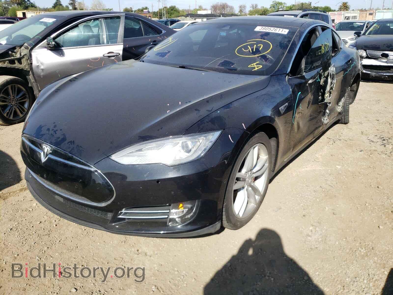 2015 TESLA MODEL S - VIN: 5YJSA1E48FF105774 - Photo 2