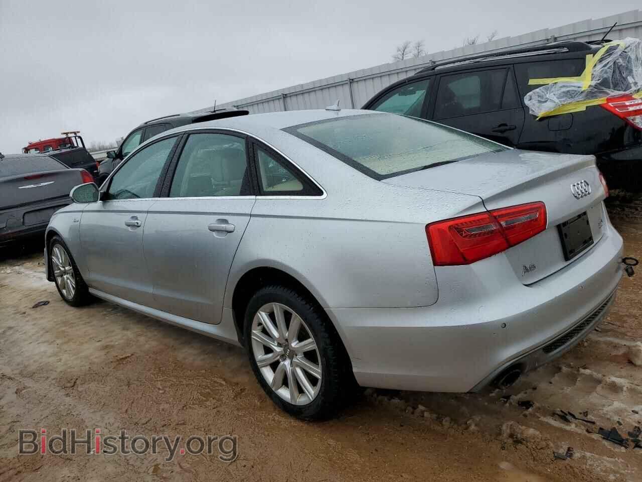 2013 AUDI A6 - VIN: WAUJGAFC3DN061615 - Фото 2