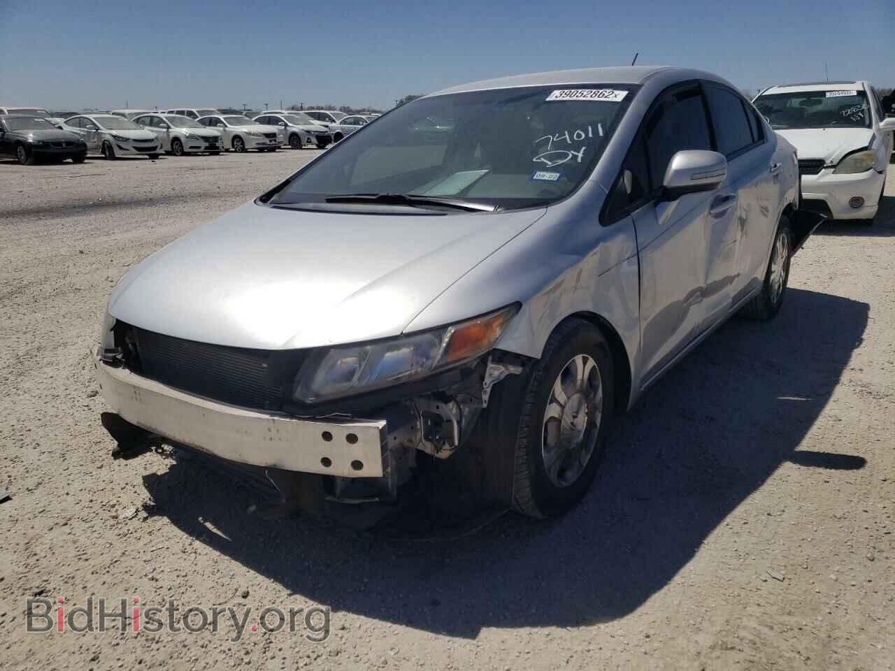 2012 HONDA CIVIC - VIN: JHMFB4F25CS005836 - Фото 2