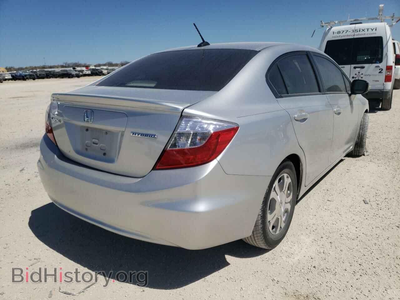 2012 HONDA CIVIC - VIN: JHMFB4F25CS005836 - Фото 4