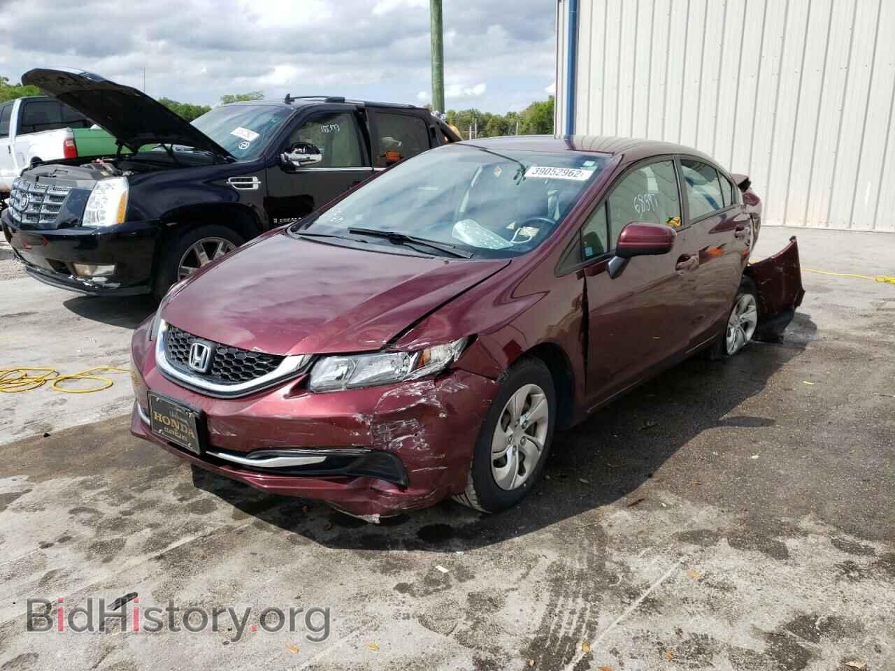 2014 HONDA CIVIC - VIN: 19XFB2F5XEE029183 - Фото 2