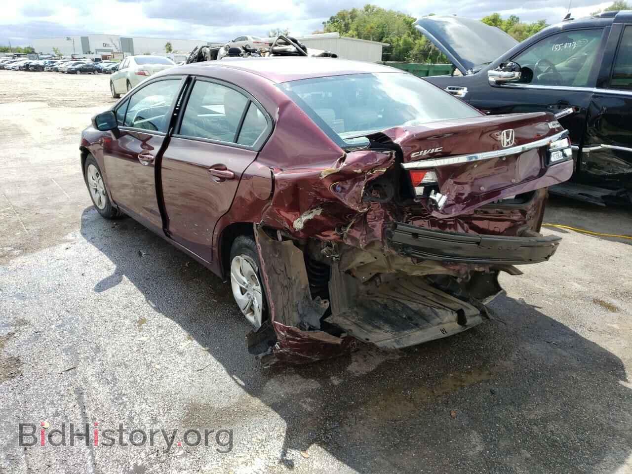 2014 HONDA CIVIC - VIN: 19XFB2F5XEE029183 - Фото 3