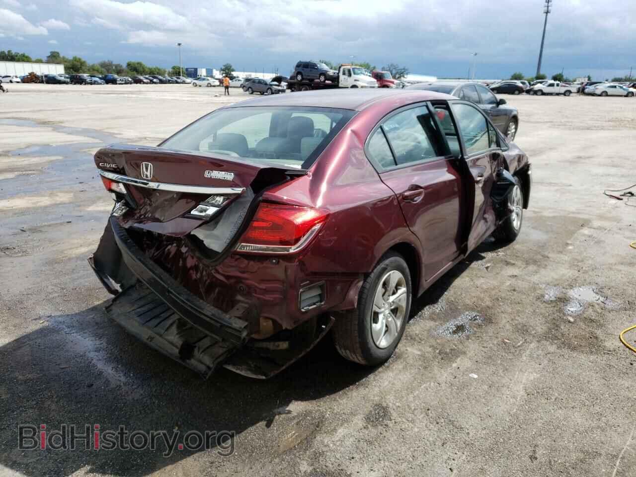 2014 HONDA CIVIC - VIN: 19XFB2F5XEE029183 - Фото 4