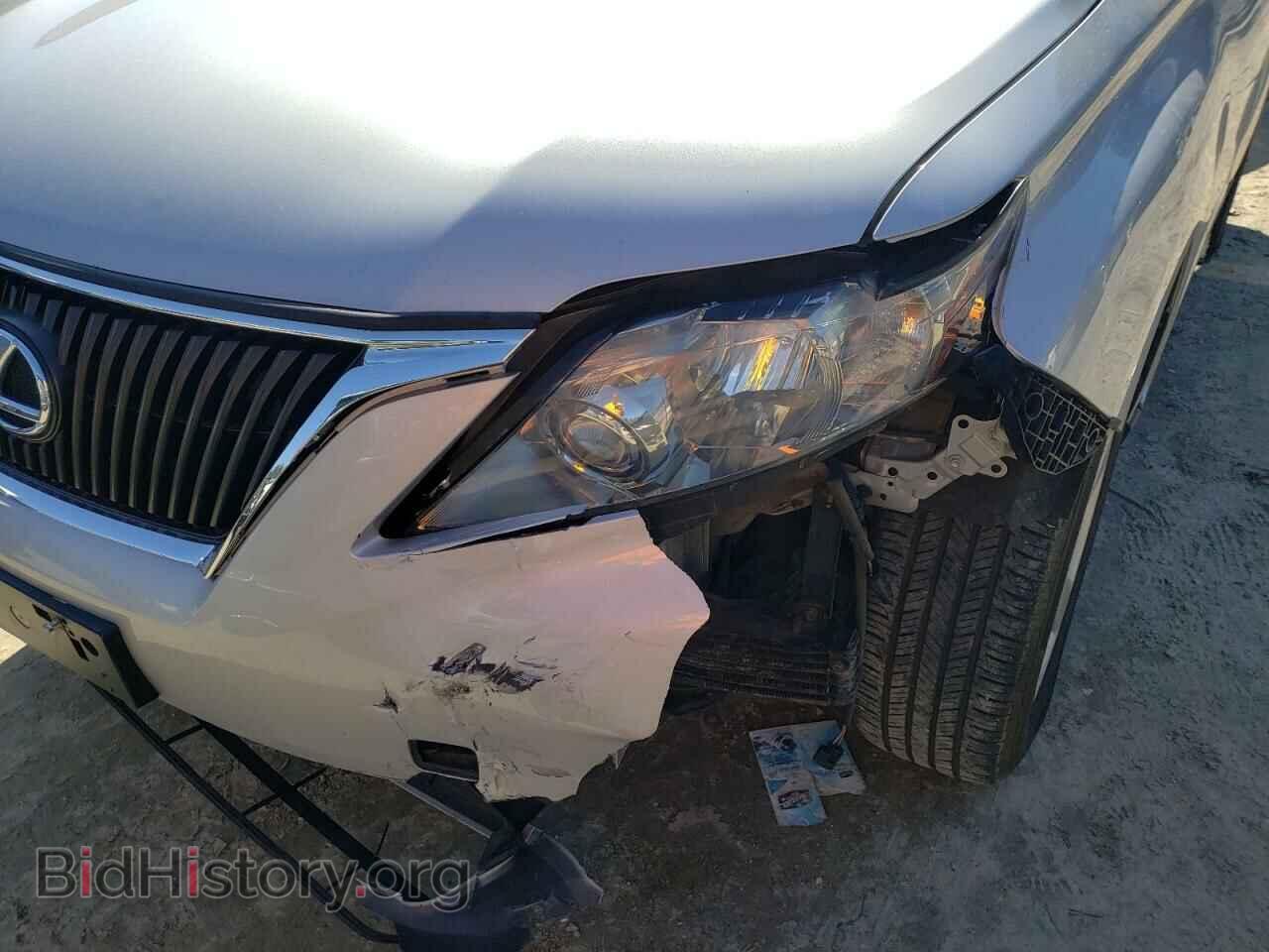 2010 LEXUS RX350 - VIN: 2T2BK1BA5AC066593 - Фото 9