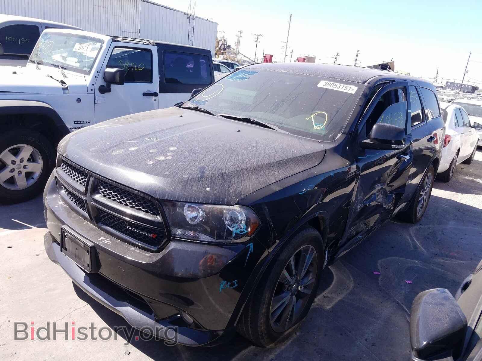 2013 DODGE DURANGO - VIN: 1C4SDHCT3DC667828 - Фото 2