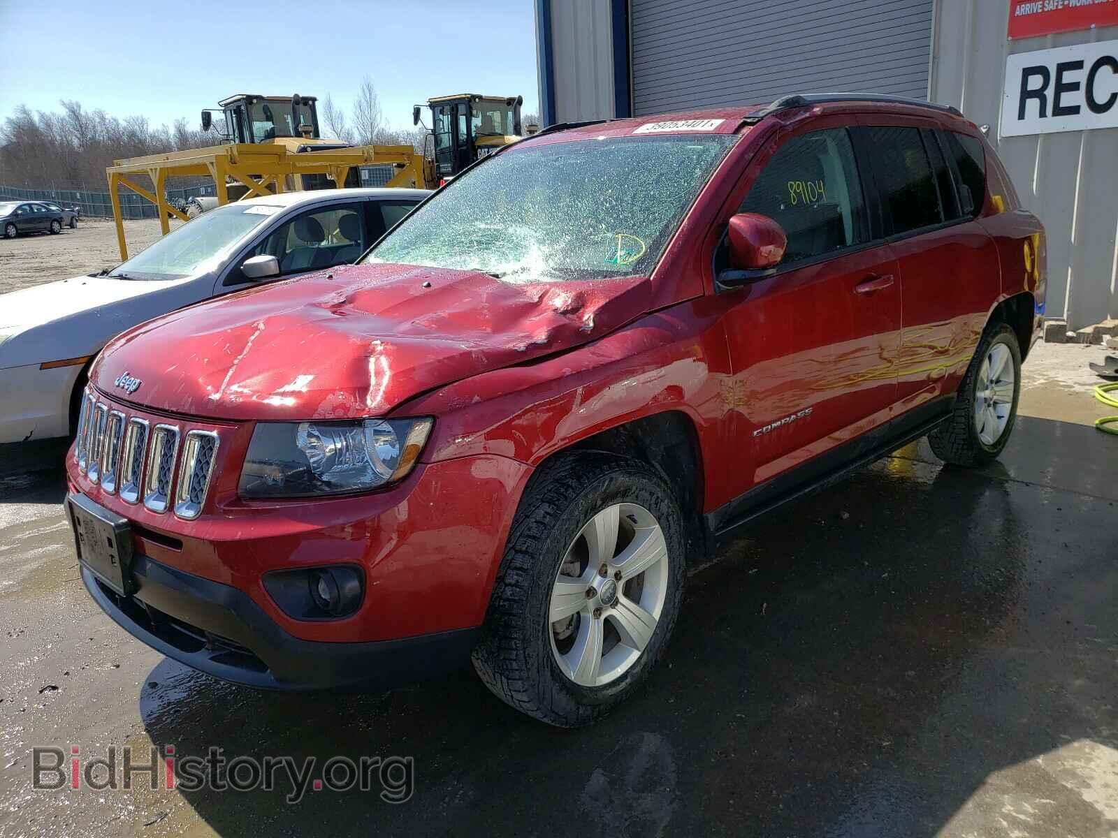 2017 JEEP COMPASS - VIN: 1C4NJDEB2HD105423 - Фото 2