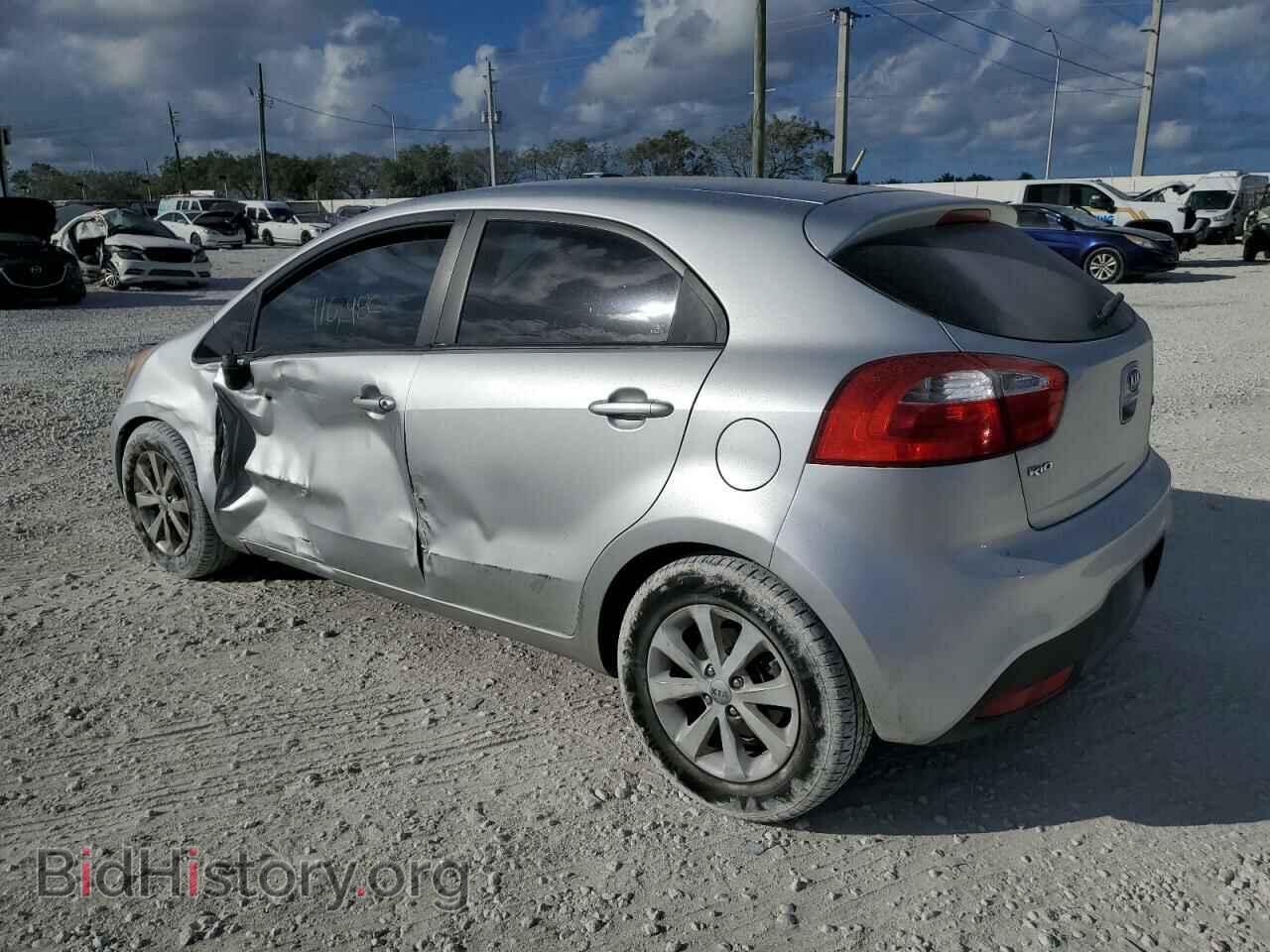 2012 KIA RIO - VIN: KNADN5A3XC6090796 - Фото 2
