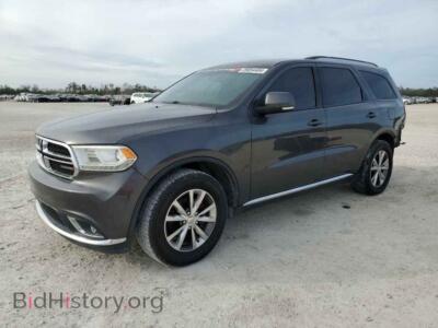 2016 Dodge DURANGO Limited, серый — VIN 1C4RDHDG8GC314800, Copart