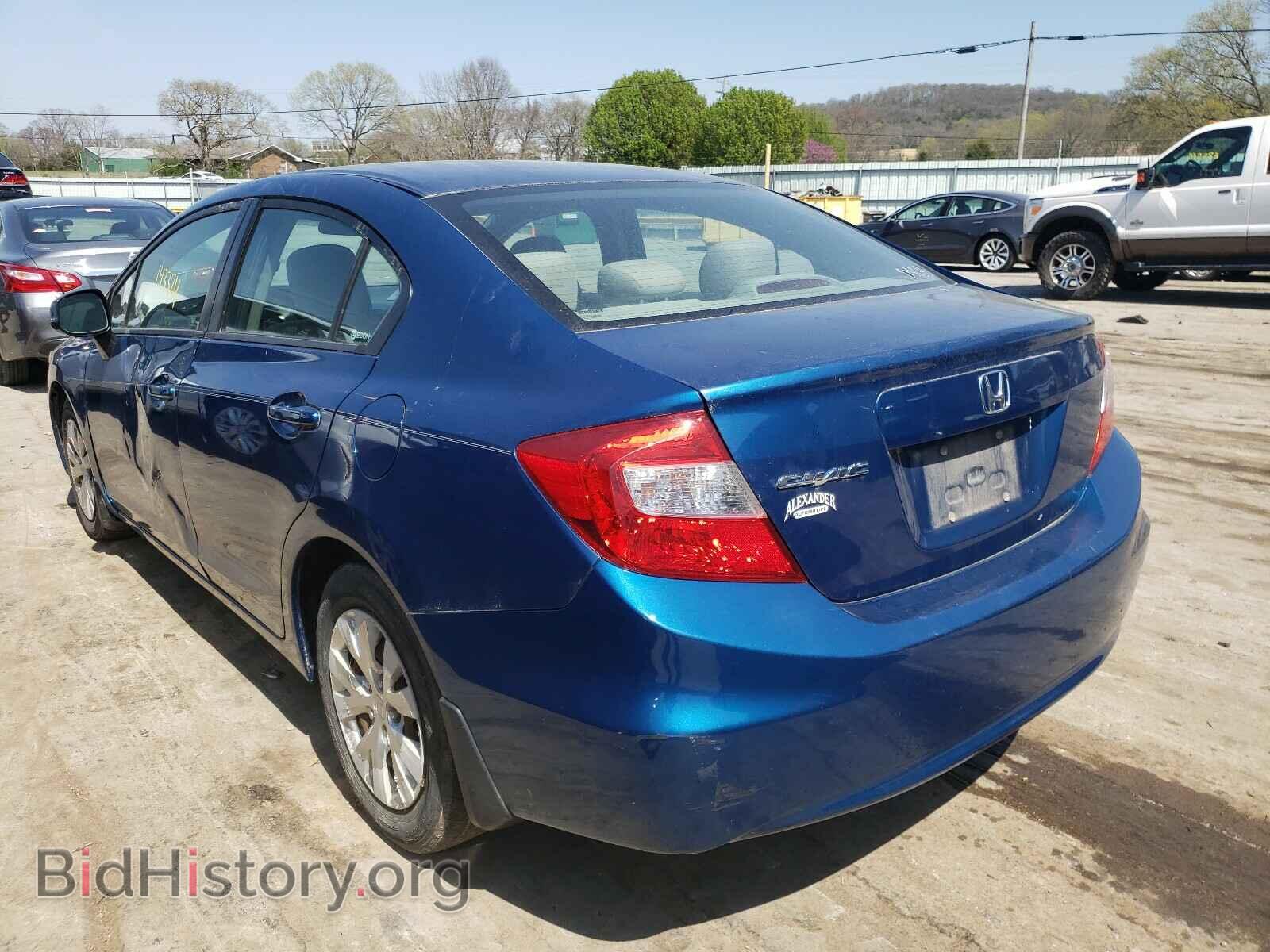 2012 HONDA CIVIC - VIN: 19XFB2F57CE037402 - Фото 3