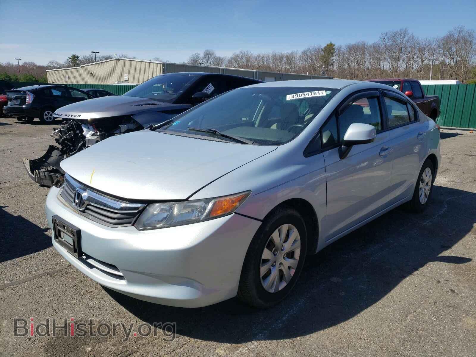2012 HONDA CIVIC - VIN: 19XFB2F59CE037367 - Фото 2