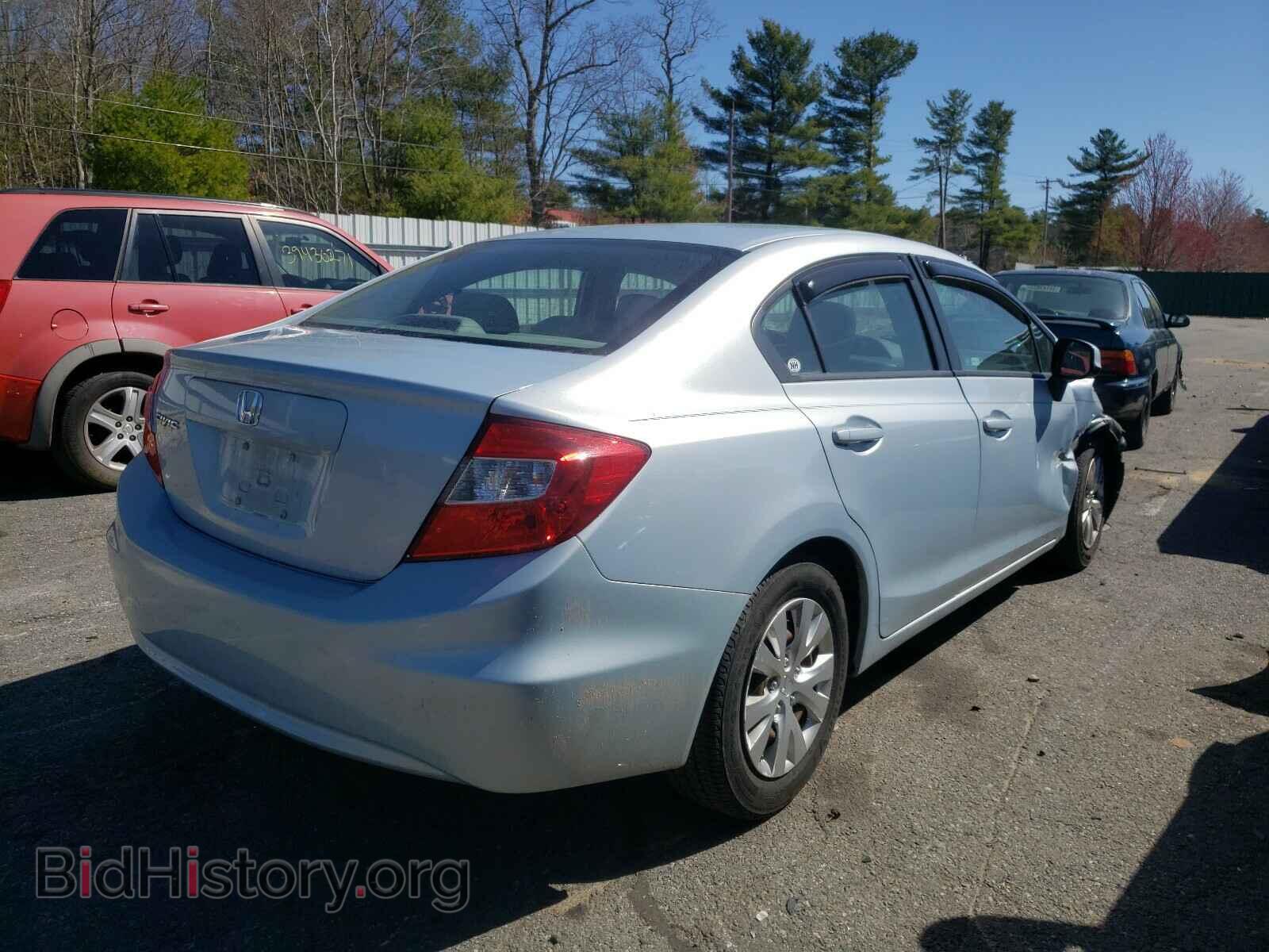 2012 HONDA CIVIC - VIN: 19XFB2F59CE037367 - Фото 4