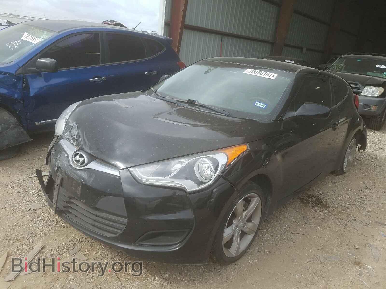 2012 HYUNDAI VELOSTER - VIN: KMHTC6AD2CU074599 - Фото 2