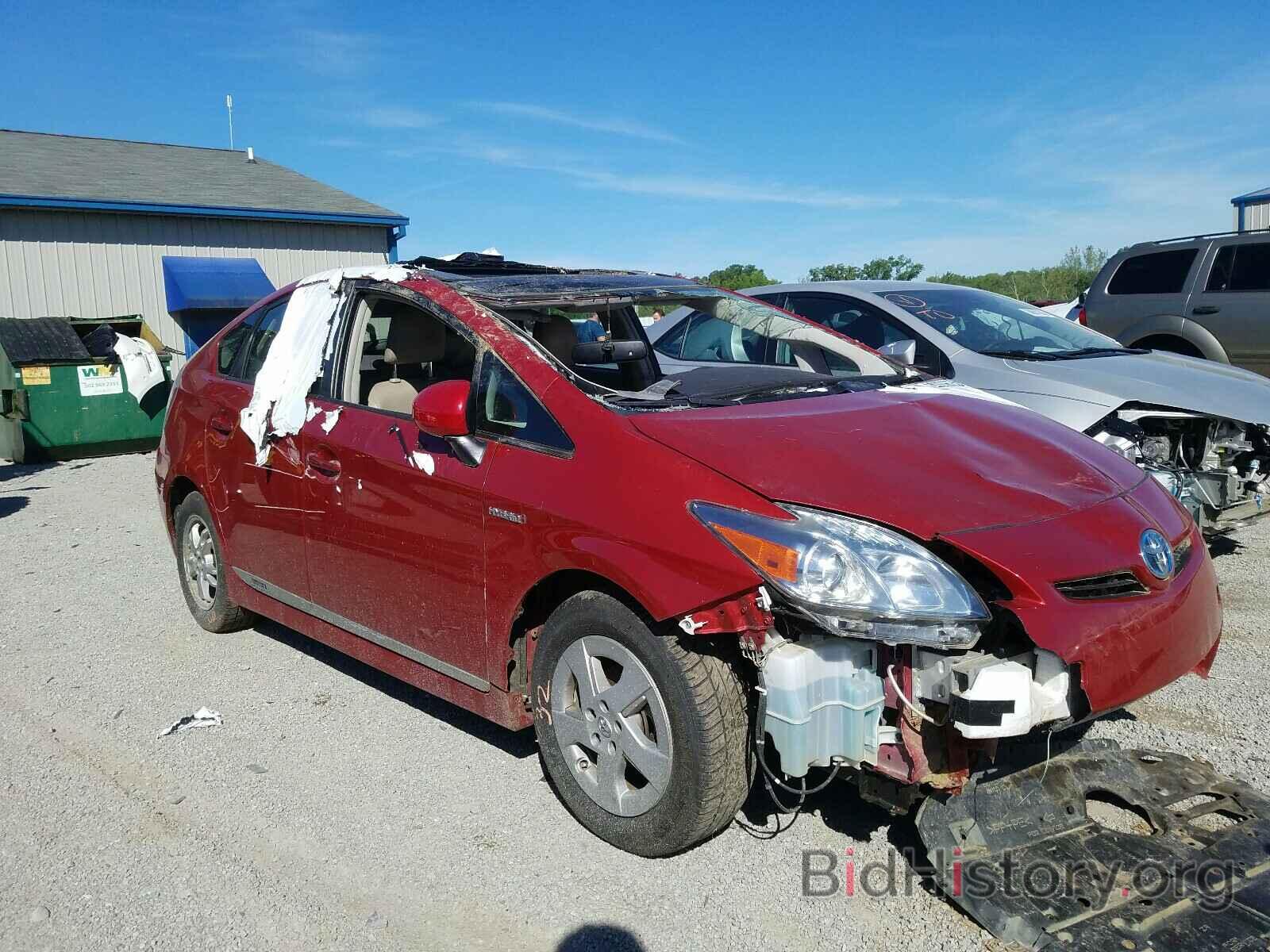 Photo JTDKN3DU8B5295363 - TOYOTA PRIUS 2011