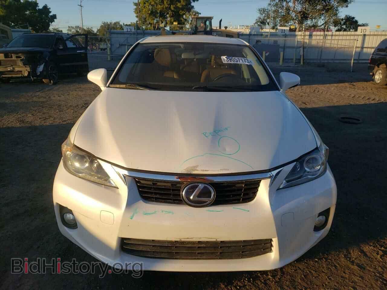 2013 LEXUS CT 200 - VIN: JTHKD5BH3D2170455 - Фото 5