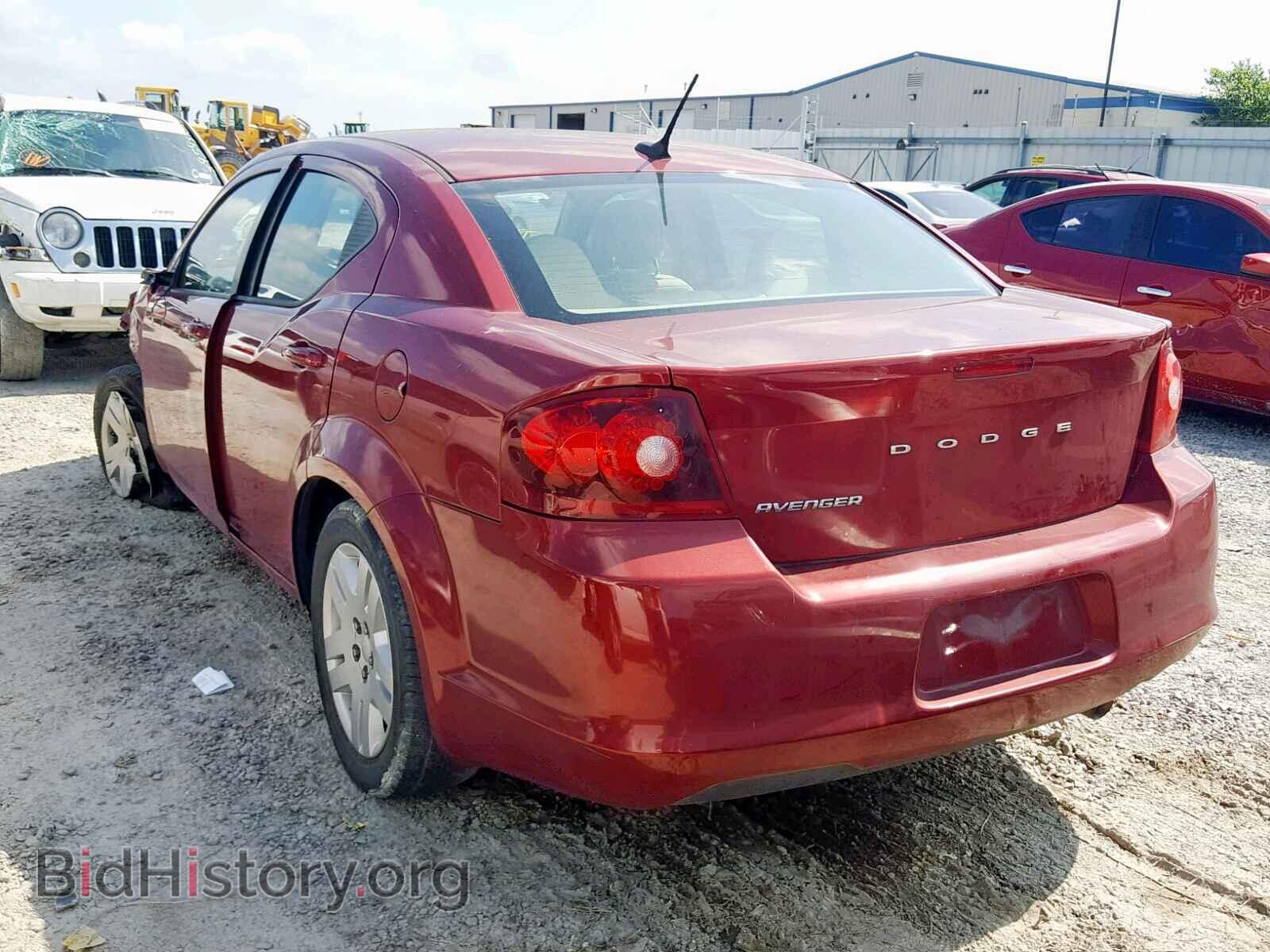 2014 DODGE AVENGER - VIN: 1C3CDZAB7EN190514 - Фото 3
