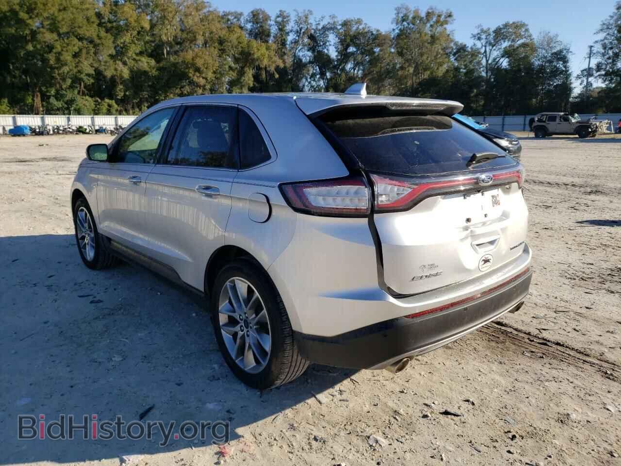 2015 FORD EDGE - VIN: 2FMTK3K82FBC19220 - Фото 2