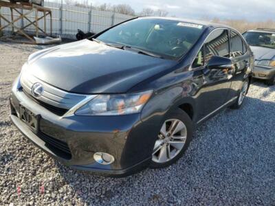 2010 Lexus HS HS 250h, черный — VIN JTHBB1BA2A2021273, Copart