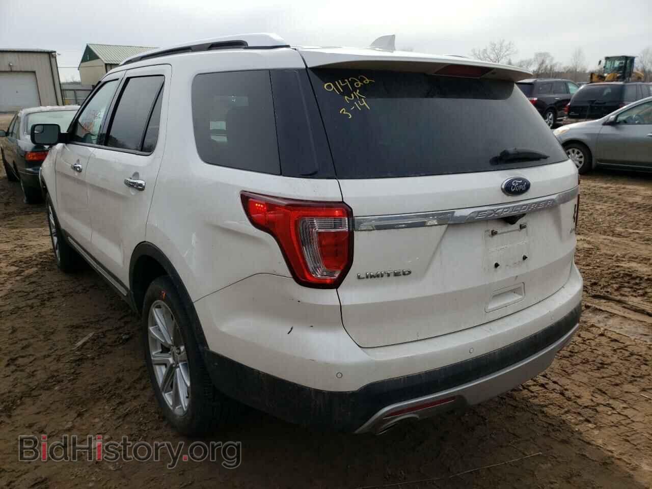 2017 FORD EXPLORER - VIN: 1FM5K8F81HGC36067 - Фото 3
