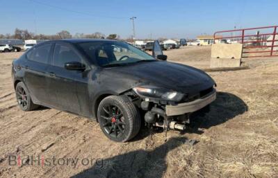2013 Dodge DART Dart SXT, черный — VIN 1C3CDFBA9DD307194, Copart