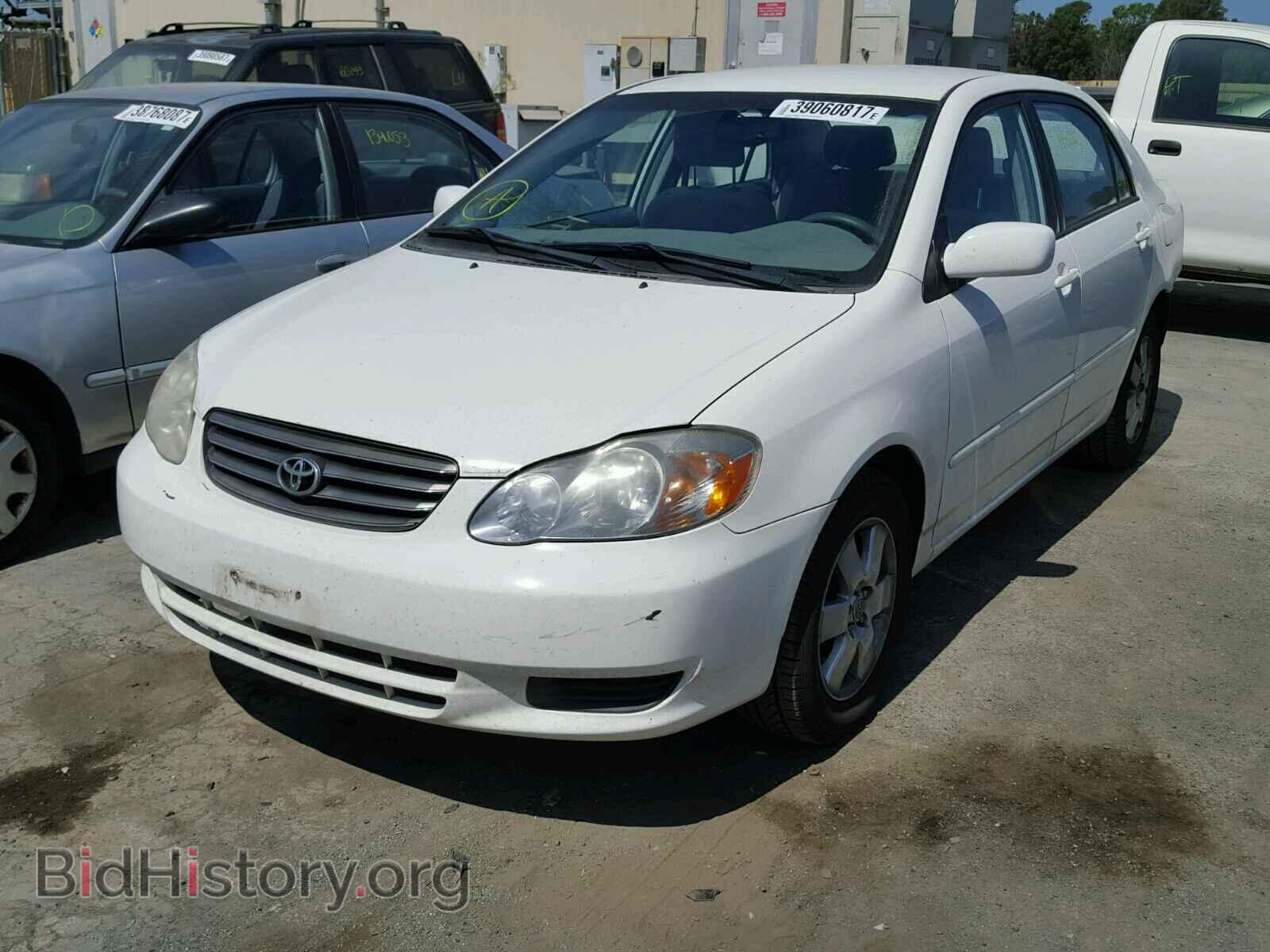 2003 TOYOTA COROLLA - VIN: JTDBR38E832009246 - Photo 2
