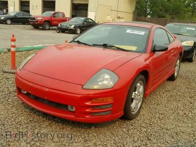 2001 MITSUBISHI ECLIPSE - VIN: 4A3AC54H41E111323 - Фото 2