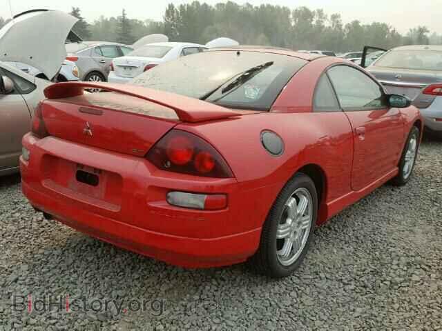 2001 MITSUBISHI ECLIPSE - VIN: 4A3AC54H41E111323 - Фото 4