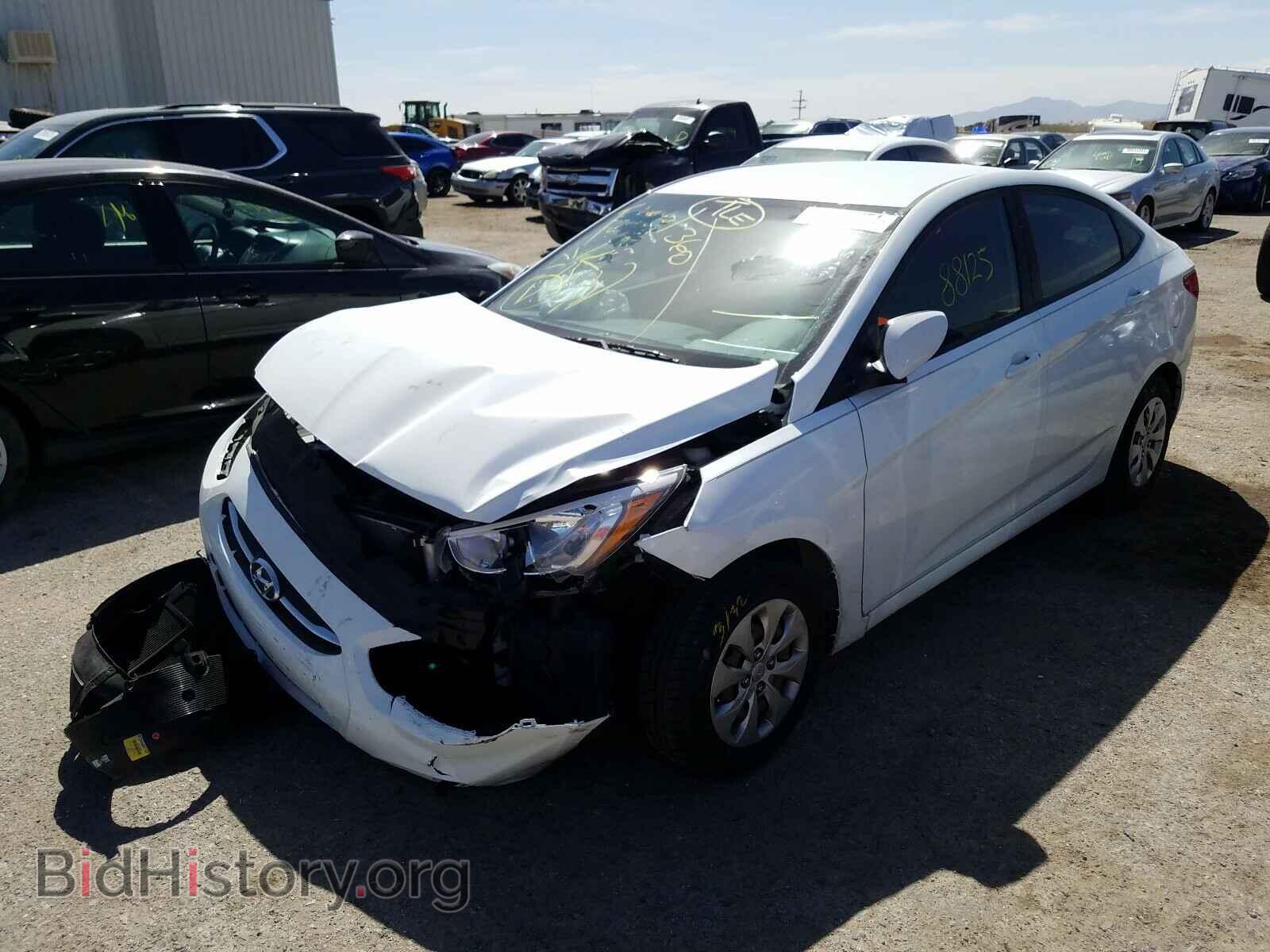 2016 HYUNDAI ACCENT - VIN: KMHCT4AE9GU083447 - Фото 2