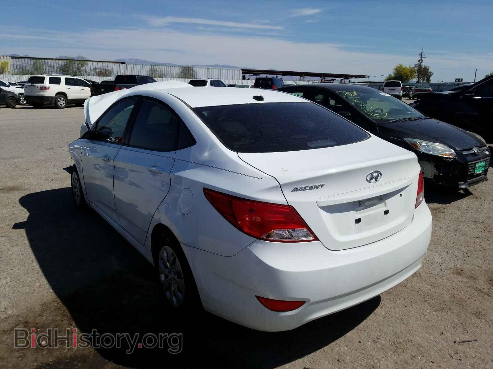 2016 HYUNDAI ACCENT - VIN: KMHCT4AE9GU083447 - Фото 3