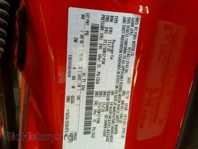 2014 FORD FOCUS - VIN: 1FADP3K2XEL423242 - Photo 9