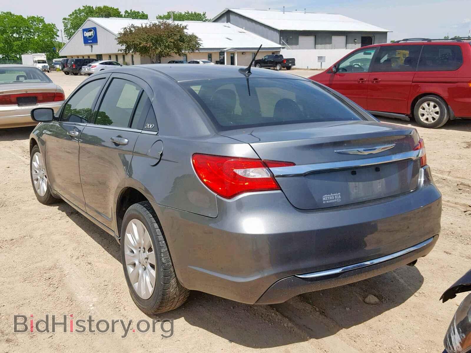 2012 CHRYSLER 200 - VIN: 1C3CCBABXCN292543 - Фото 3