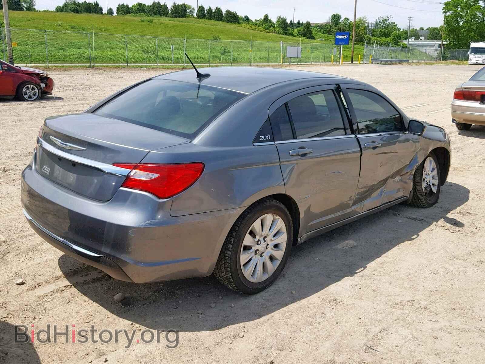 2012 CHRYSLER 200 - VIN: 1C3CCBABXCN292543 - Фото 4